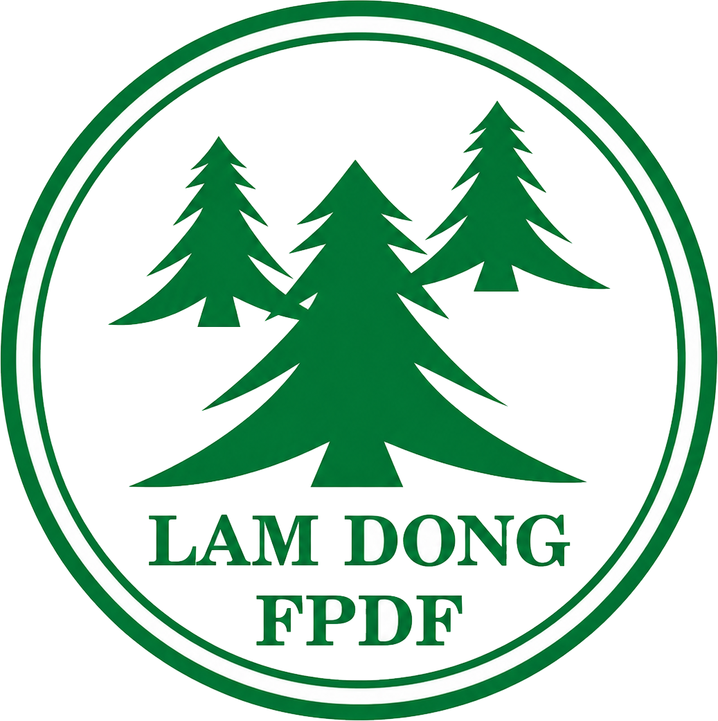 Logo Quỹ Bảo vệ và Phát triển rừng tỉnh Lâm Đồng