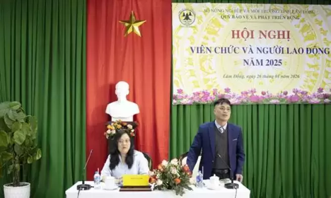 Hội nghị viên chức, người lao động Quỹ bảo vệ và phát triển rừng năm 2025