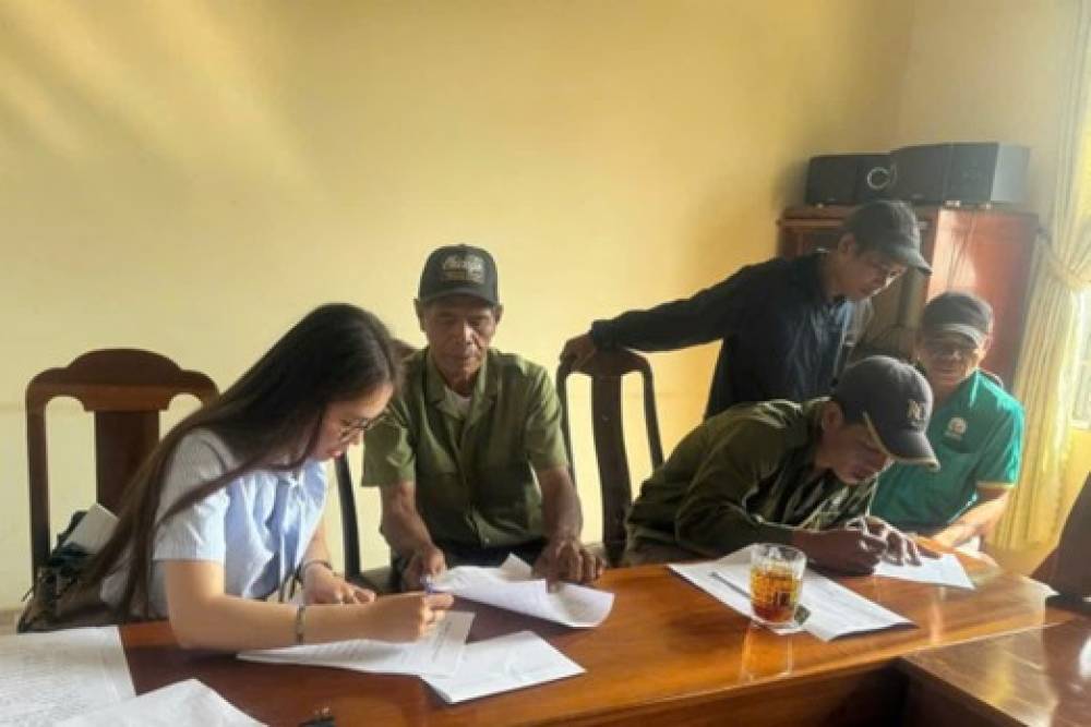 TĂNG CƯỜNG KIỂM TRA, GIÁM SÁT CÔNG TÁC KHOÁN BẢO VỆ RỪNG TẠI ĐỨC TRỌNG, LÂM ĐỒNG